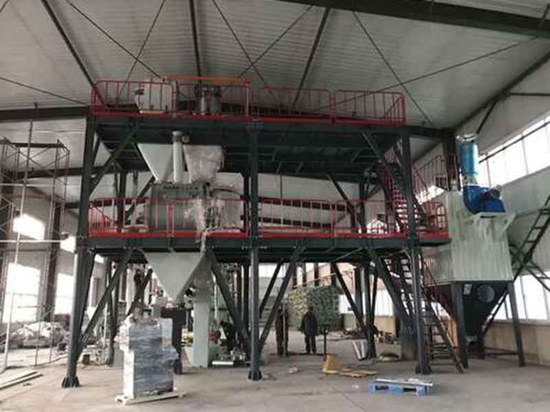 輕質抹灰石膏砂漿生產(chǎn)線