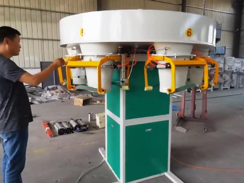 六嘴包裝機視頻